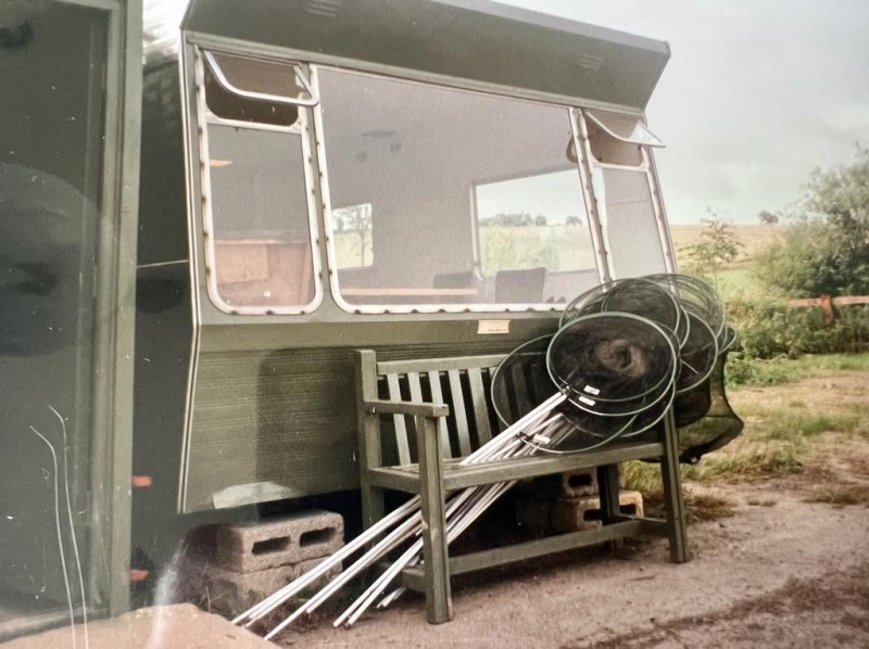 Front of anglers cabin