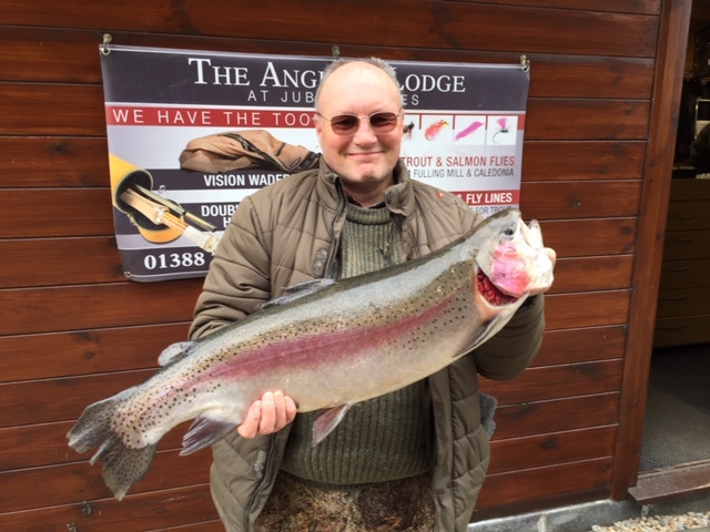 P Totten & 12lb 8oz trout