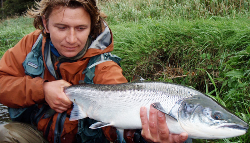 Jim Fearn is our AAPGAI qualified salmon casting instructor and Rio Pro-Guide