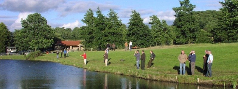 Casting Demo at Jubilee Lakes