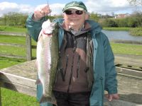 Dick Robinson from Great Ayton - 5lb & 4lb 12oz. Both caught on Lumi Blob.