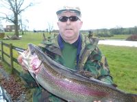 Mick Tedesco, Newcastle. 9lb 7oz caught on the White Bunnyleech