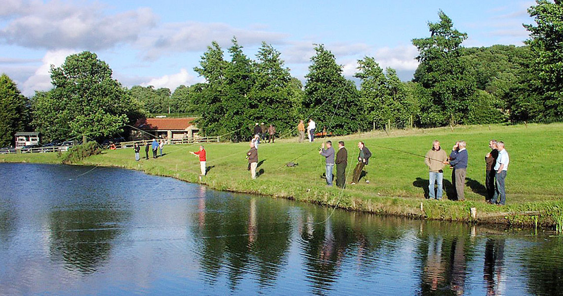 Fly Fishing For Rainbow Trout At Jubilee Lakes In County Durham Jubilee Lakes